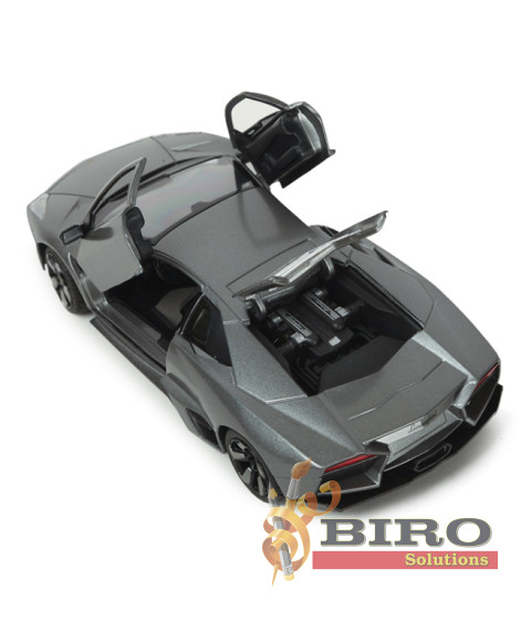 Mașină RASTAR Die cast 1:24 Lamborghini REVENTON, sură, 61368